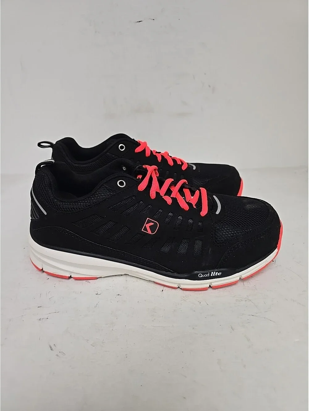 DAKOTA Women's Quad Lite Alum Toe Comp Plate Work Shoes 3602 Black Size 9M